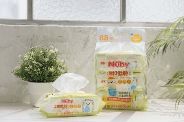 Nuby EDI超純水柔濕巾(88抽/3包) 3