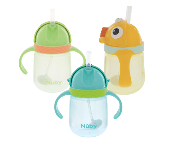 Nuby 動物系列滑蓋水杯