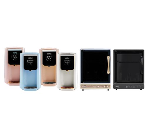 [電器組合]智能七段溫控調乳器&紫外線殺菌烘乾機