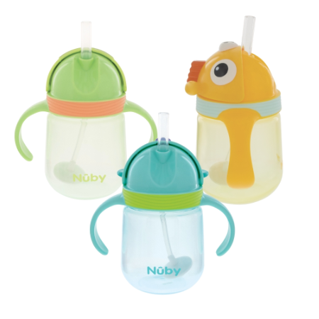 Nuby 動物系列滑蓋水杯