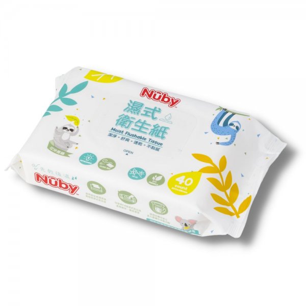 Nuby 濕式衛生紙(40抽)