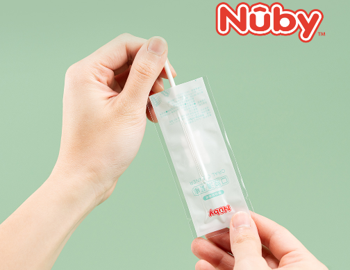Nuby口腔清潔棒(30入)_2入組