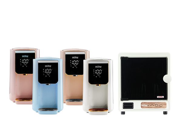  [電器組合]智能七段溫控調乳器&紫外線殺菌烘乾機(精巧型)