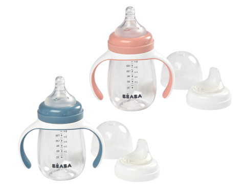 BEABA 2in1 Tritan雙耳學飲杯(210ml)
